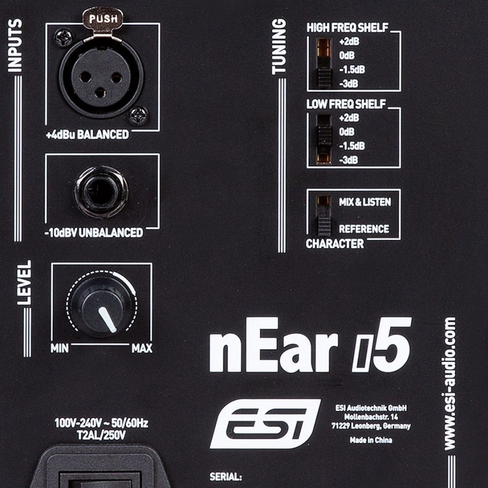 nEar i5 | Top Quality 5'' Studio Reference Monitor | Tek