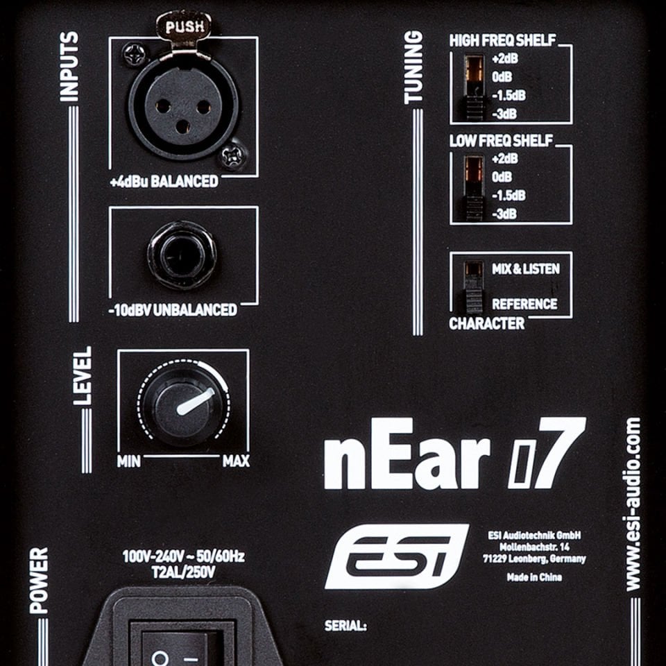 nEar i7 | Top Quality 7'' Studio Reference Monitor | Tek