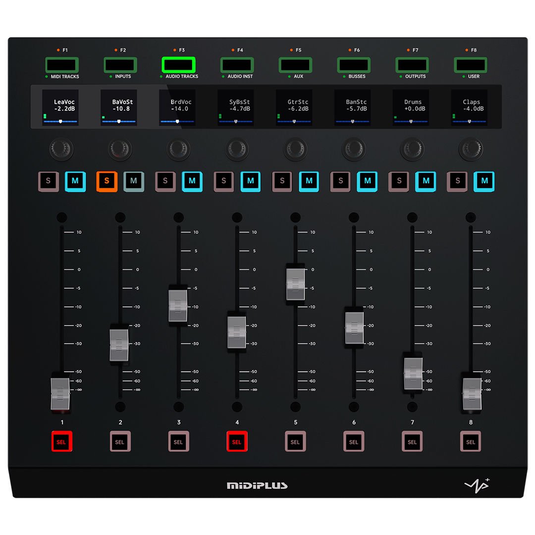 MIDIPLUS UP+ | 8 Kanal Daw Controller / Kontrolör