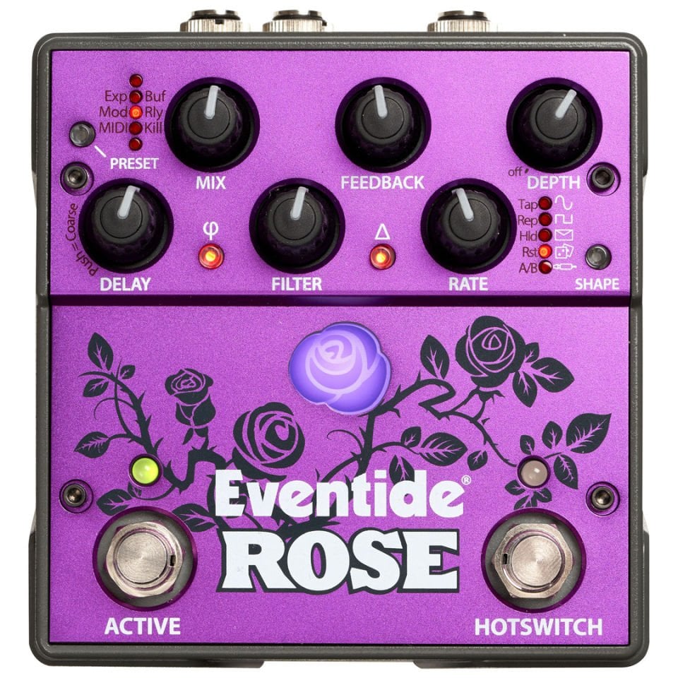 Rose Digital Delay Pedal w/Analog Circuitry