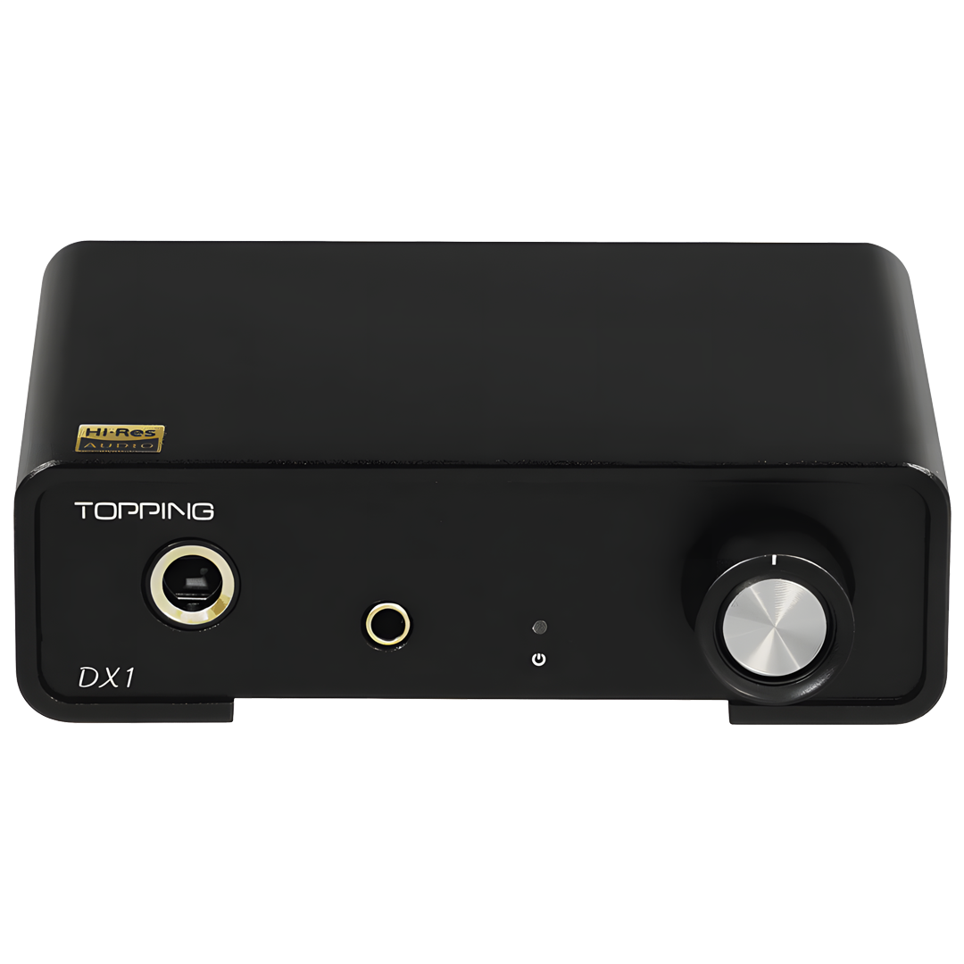 DX1 AK4493S Desktop DAC & Headphone Amplifier | Black