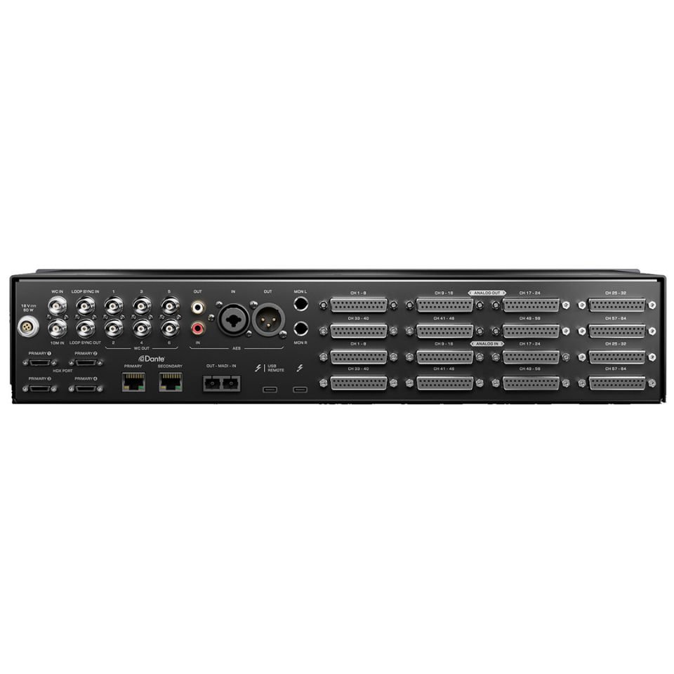 Galaxy 64 Synergy Core | Dante, HDX & TB3