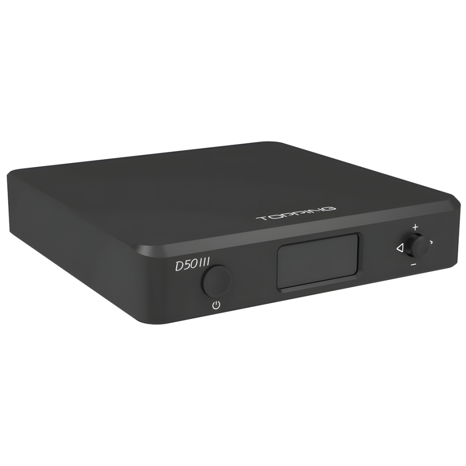 D50 III 2x ES9039Q2M DESKTOP HiFi DAC | Black