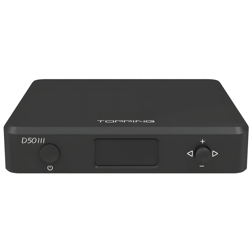 D50 III 2x ES9039Q2M DESKTOP HiFi DAC | Black