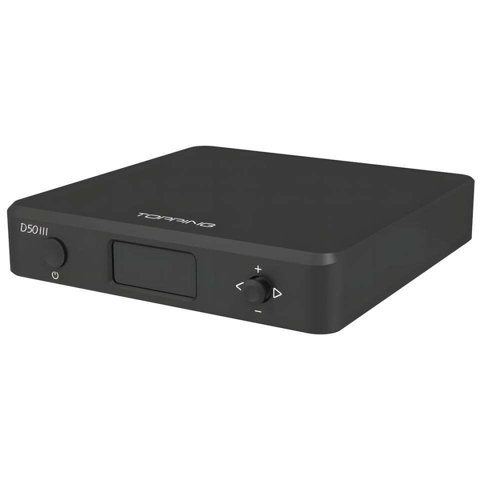 D50 III 2x ES9039Q2M DESKTOP HiFi DAC | Black