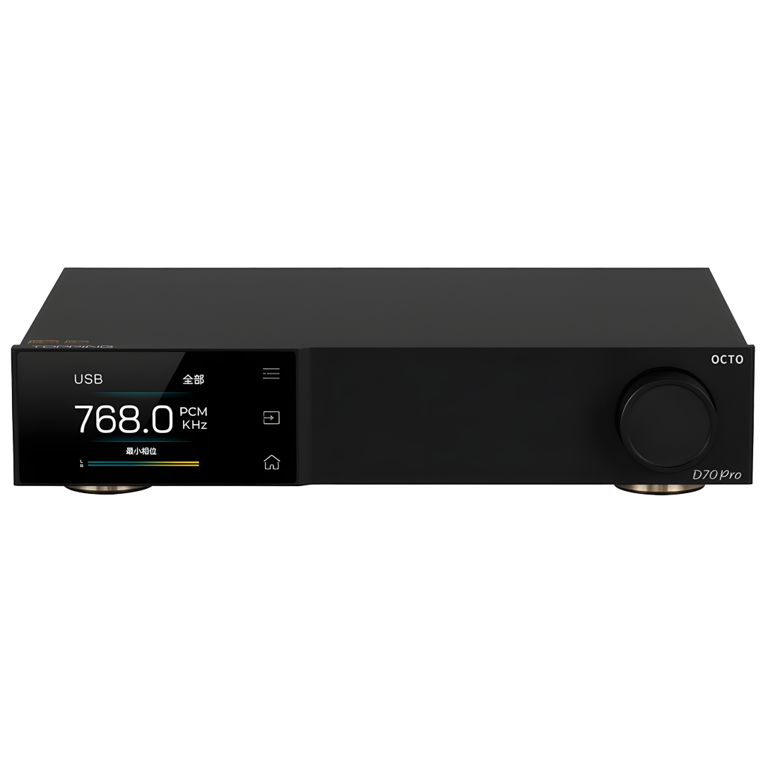 D70 PRO OCTO 8x CS43198 HiFi DAC | Black
