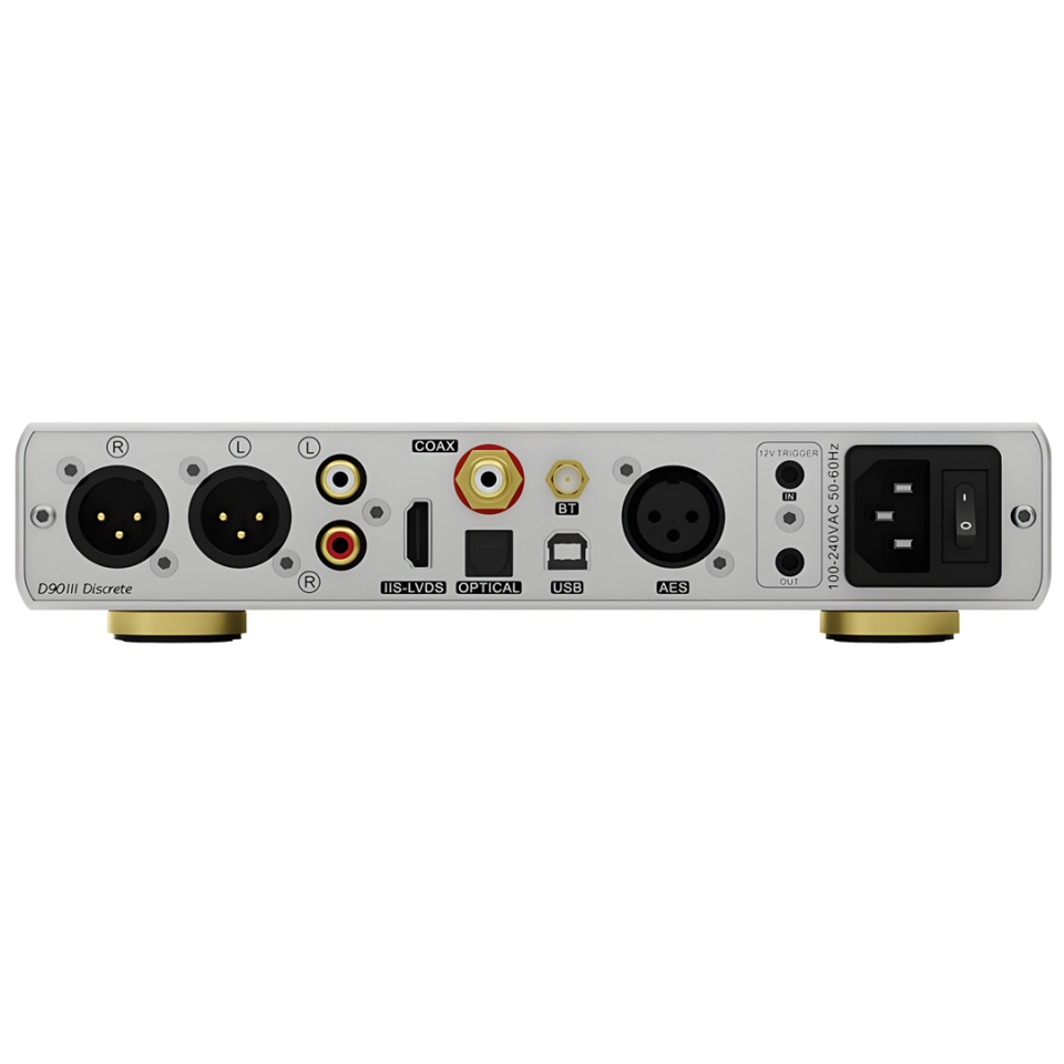 D90 III DISCRETE DAC | Silver