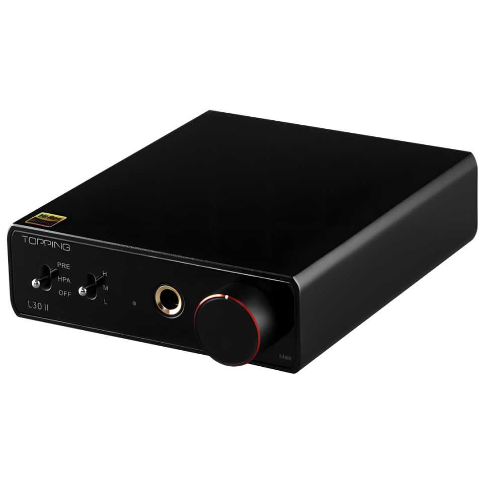 L30 II NFCA Headphone Amplifier Preamplifier | Black