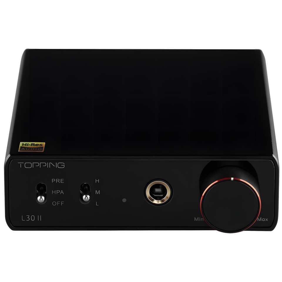 L30 II NFCA Headphone Amplifier Preamplifier | Black