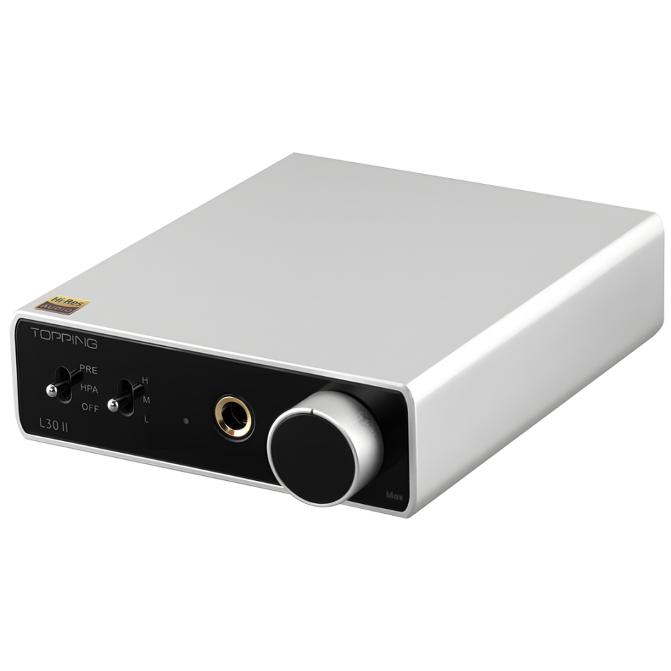 L30 II NFCA Headphone Amplifier Preamplifier | Silver