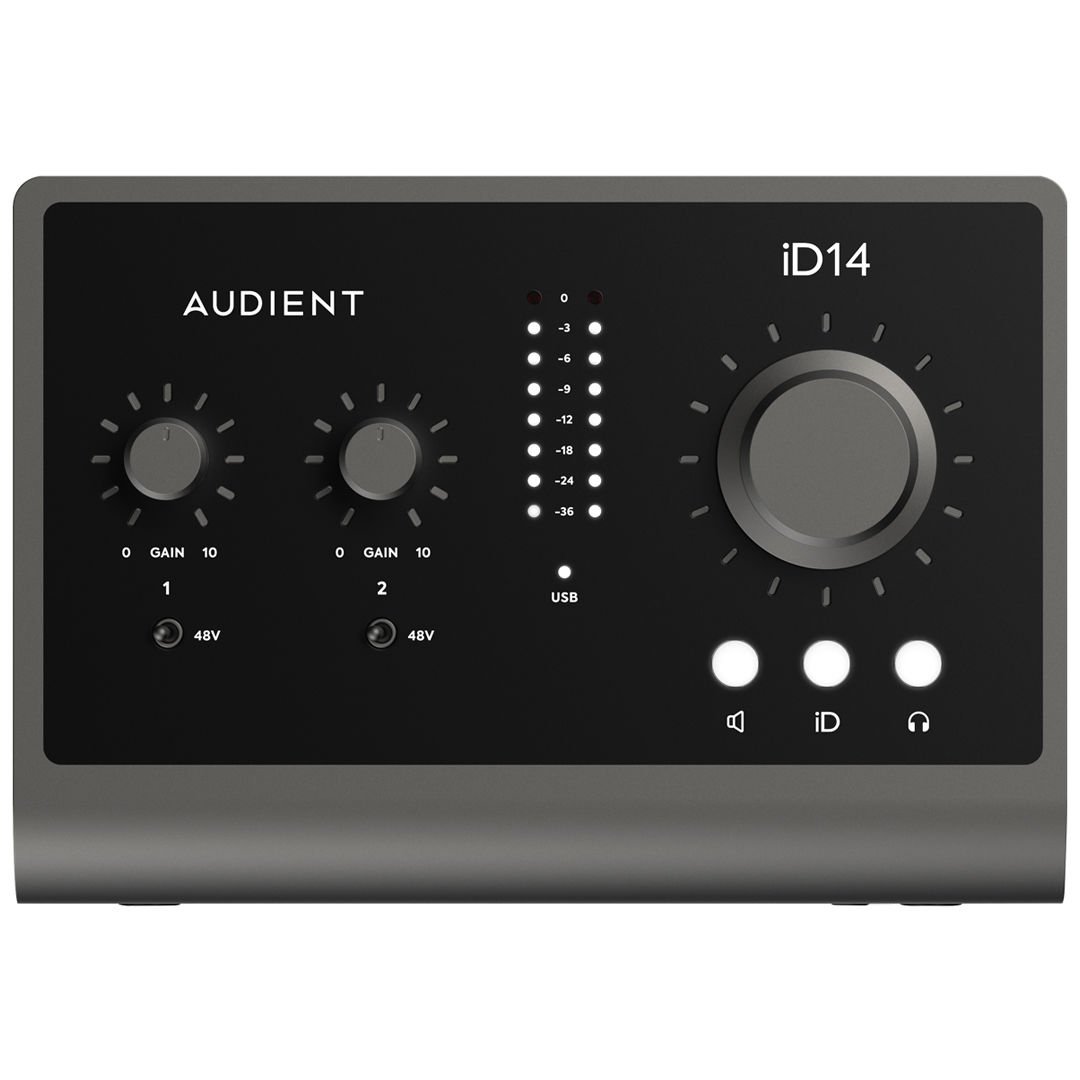 Audient ID14 オーディオインターフェース Audient iD14 MKII | Yüksek Kalite USB-C Ses Kartı