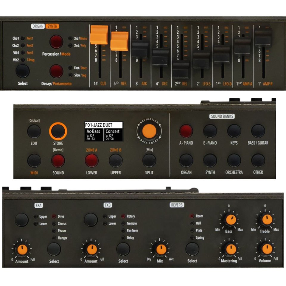 Studiologic By Fatar Numa Compact X SE | 88-Tuş, Dahili Hoparlöre