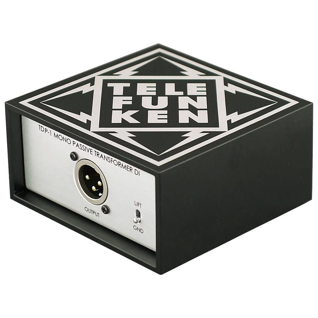 配信機器・PA機器・レコーディング機器 TELEFUNKEN TDP-1 TELEFUNKEN TDP-1 Mono Passive Direct Box | Tek Kanal Pasif DI Box
