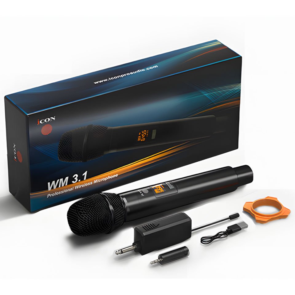 Relacart EZ.Mi2 Handheld Mic | Çift Kanallı El Tipi Mikrofonlu