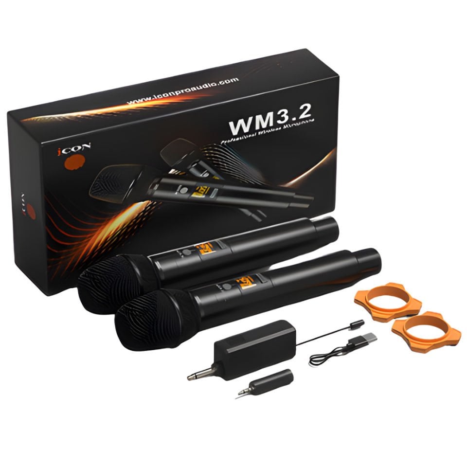 WM 3.2 Dual Professional Wireless Microphone System