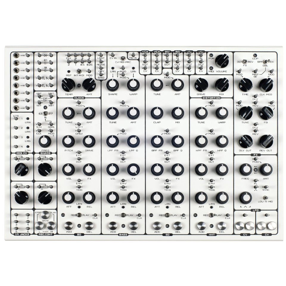 Soma Synths Pulsar-23 White | Organizmik Drum Machine | Davul Makinesi