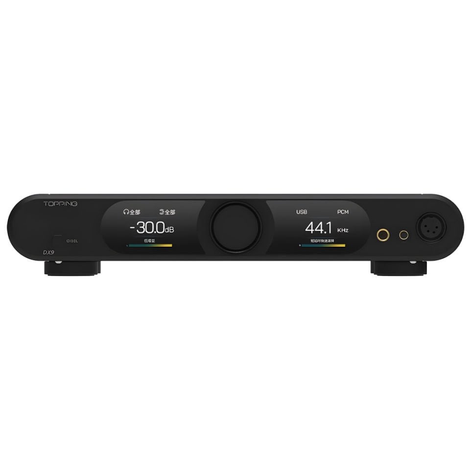 DX9 AK4499EQ Desktop DAC & Headphone Amplifier | Black