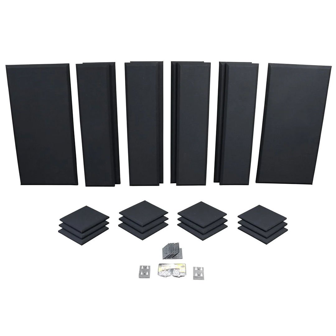London 12 Akustik Panel Paketi - Siyah