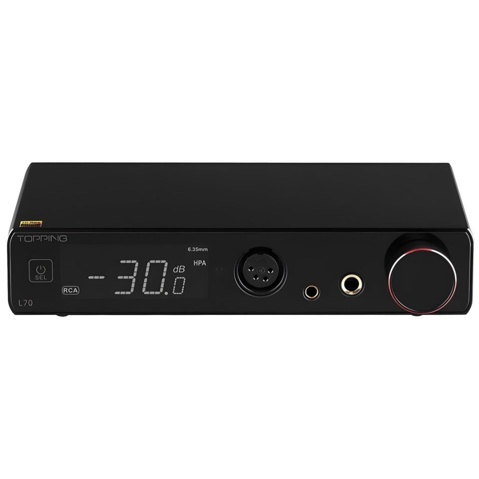 L70 Balanced NFCA Headphone Amplifier / Preamplifier | Black