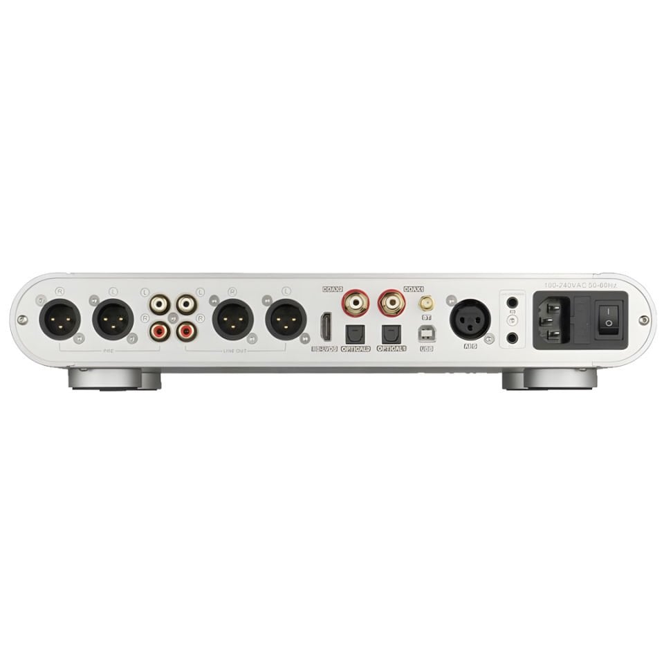 DX9 AK4499EQ Desktop DAC & Headphone Amplifier | Silver
