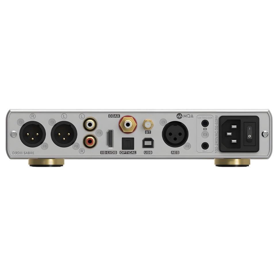 D90 III SABRE Balanced HiFi DAC | Silver
