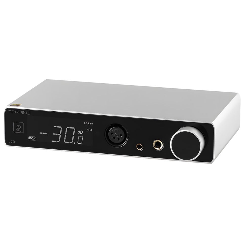 L70 Balanced NFCA Headphone Amplifier / Preamplifier | Silver