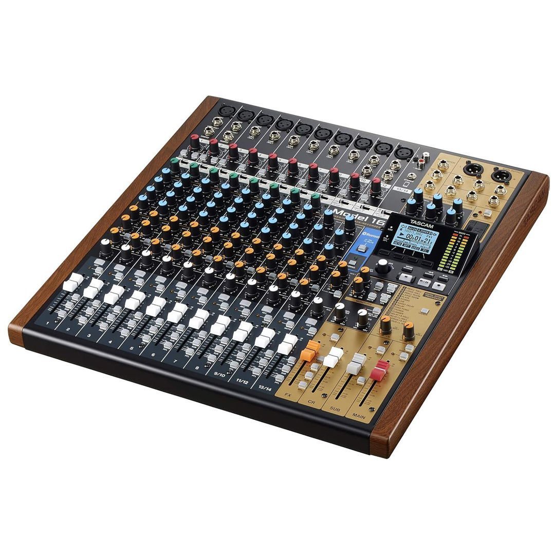 Model 16 | 16 Kanallı Canlı Kayıt ve Mikser + USB Ses Ses Kartı