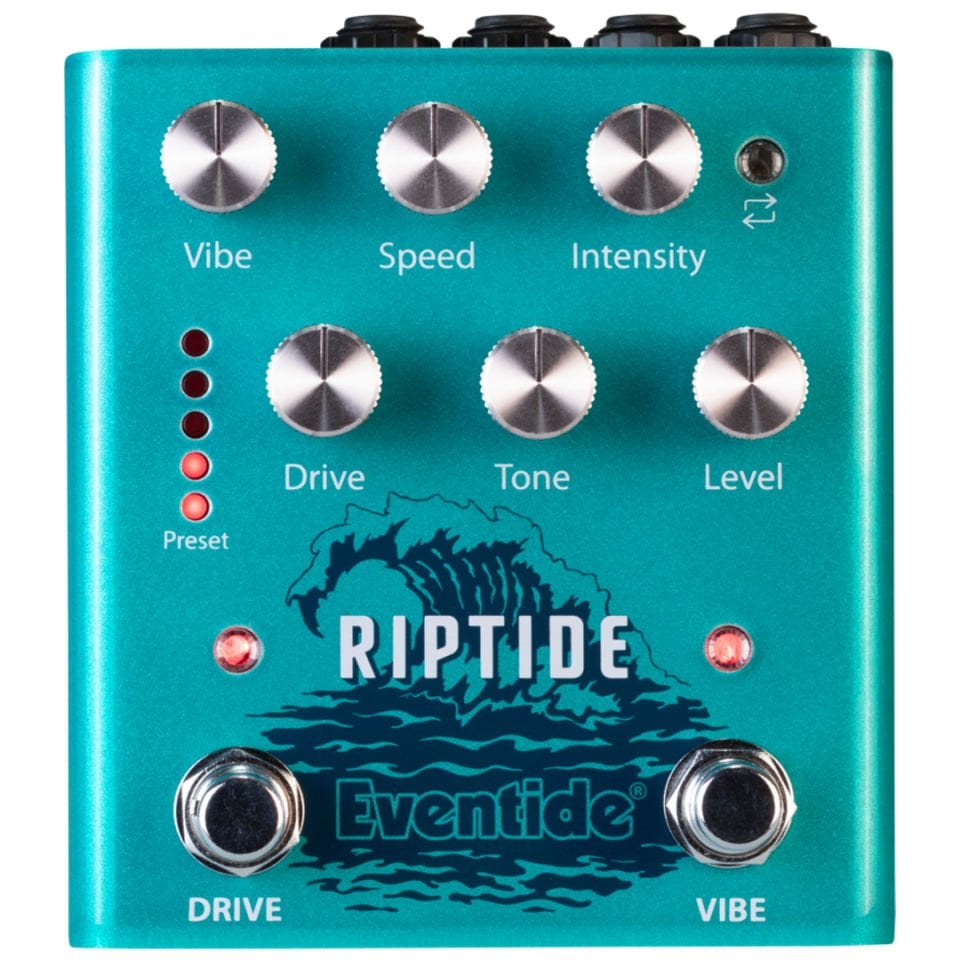 Riptide Stereo Drive and Uni-Vibe Effects Pedal