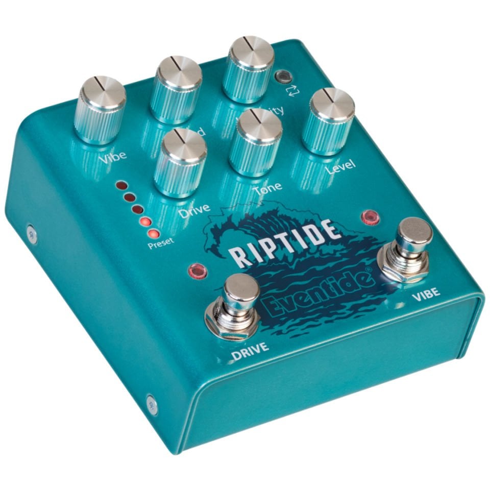 Riptide Stereo Drive and Uni-Vibe Effects Pedal