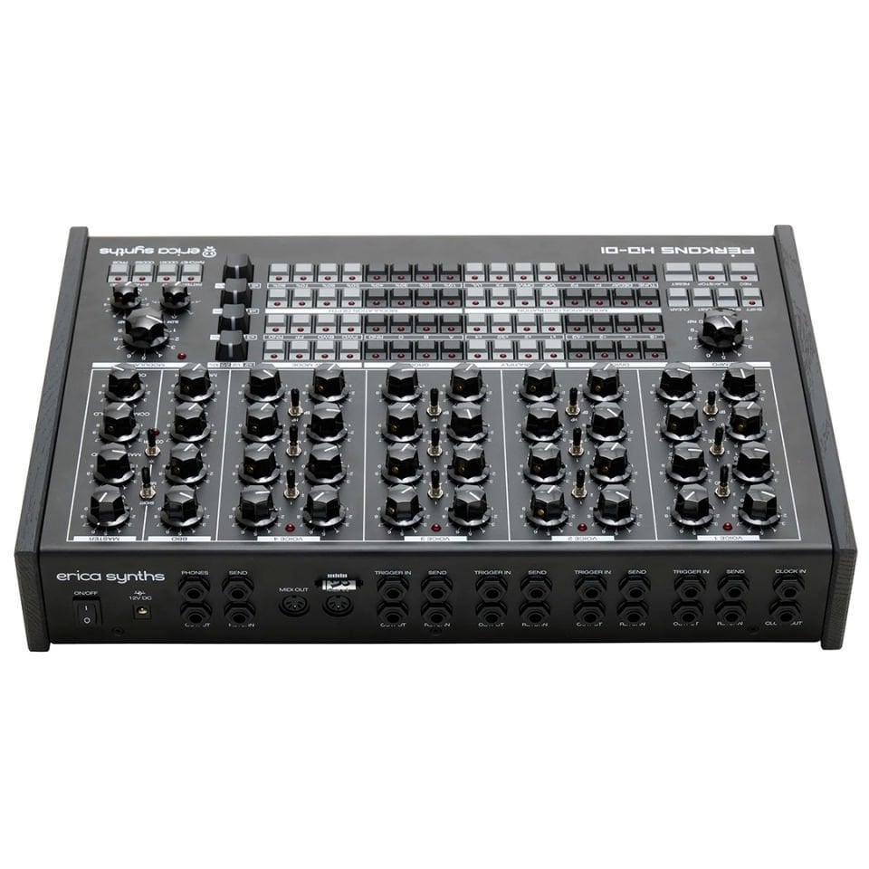 Perkons HD-01 Black | Drum Machine Synthesizer