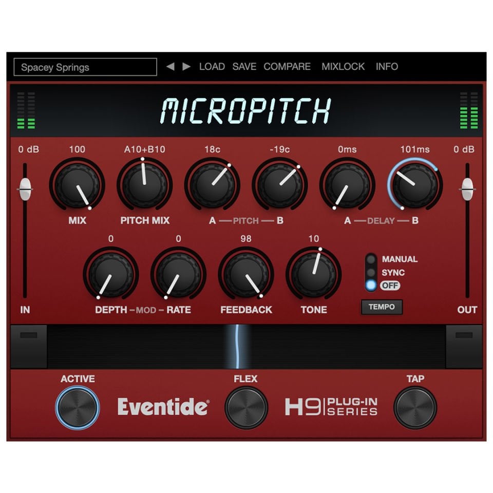 MicroPitch Dual Voice Pitch Shifter Plug-in