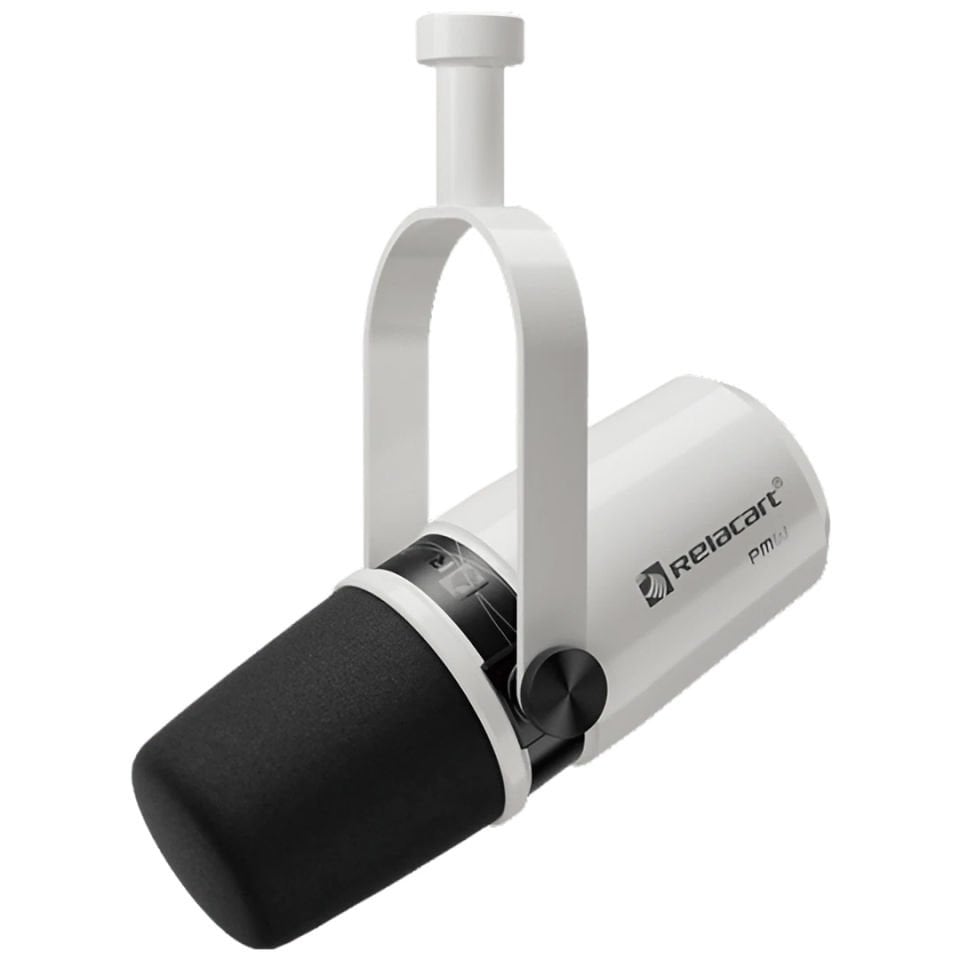 PM3 White | Cardioid Dynamic Podcasting Microphone