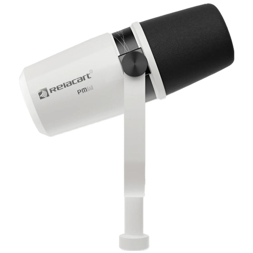 PM3 White | Cardioid Dynamic Podcasting Microphone