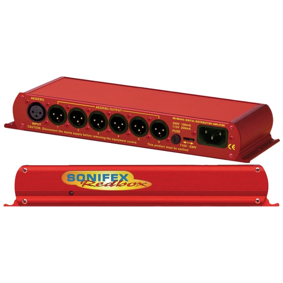RB-DDA6A AES/EBU Digital Distribution Amplifier