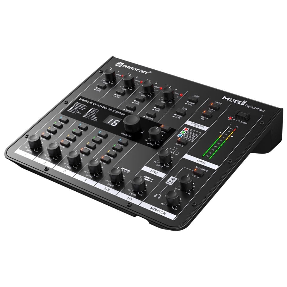 MIXX8.6 | 8-Channel Digital Mixer