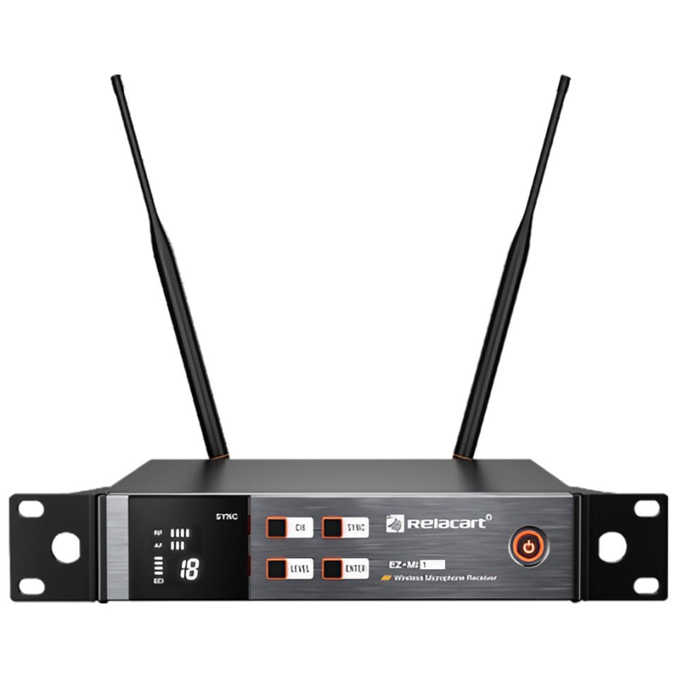 EZ.Mi1 Handheld Mic | Single-Channel True Diversity Wireless Microphone System