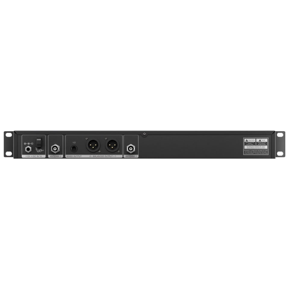 EZ.Mi2 Handheld Mic | Dual-Channel True Diversity Wireless Microphone System