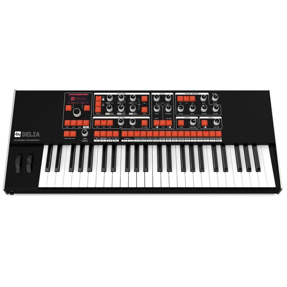Delia | 49 Key Motorized Morphing Polyphonic Synthesizer