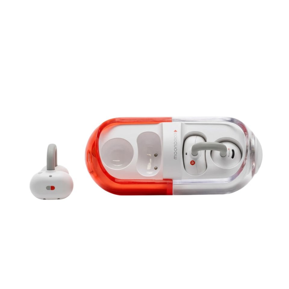 PILL Ear-clip Wireless Headphone (OWS) | Red 