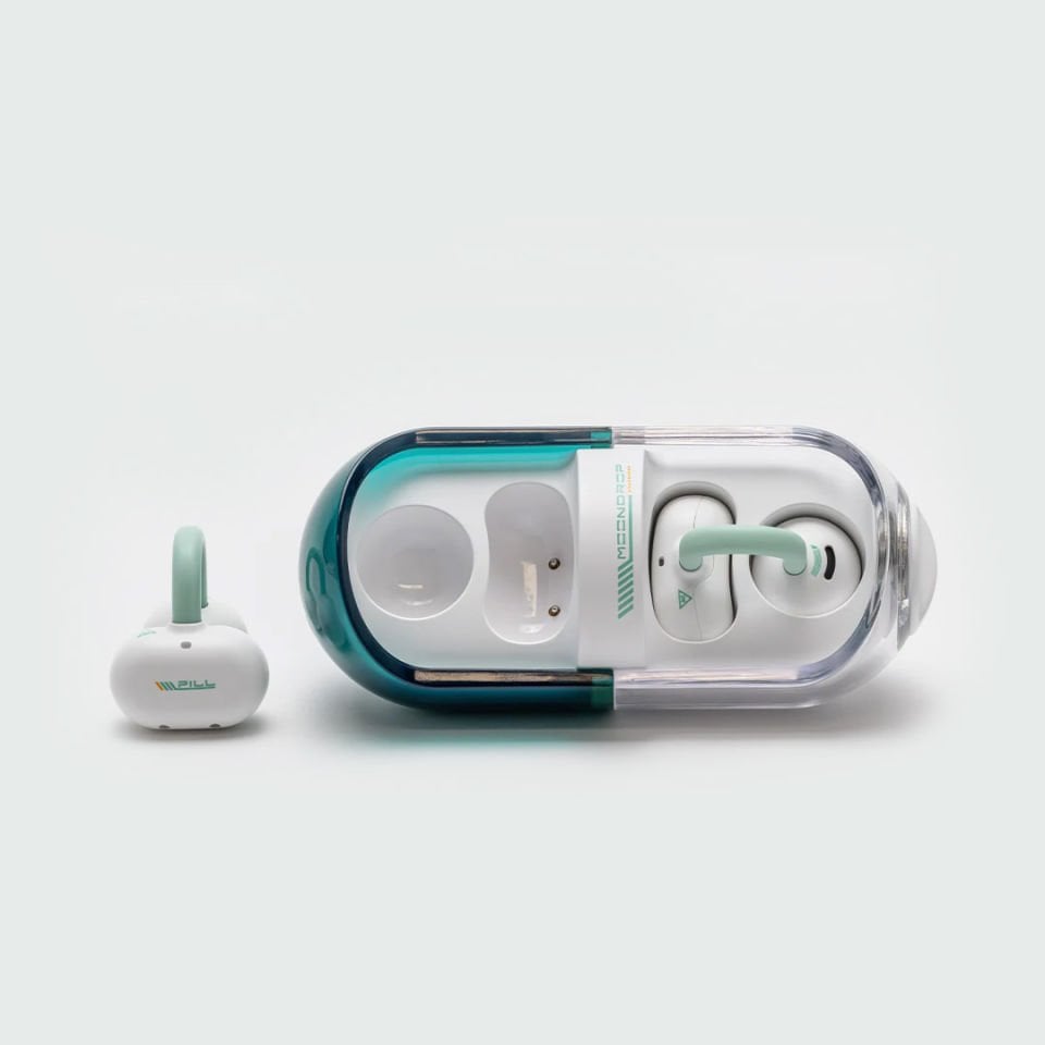 PILL Ear-clip Wireless Headphone (OWS) | Green