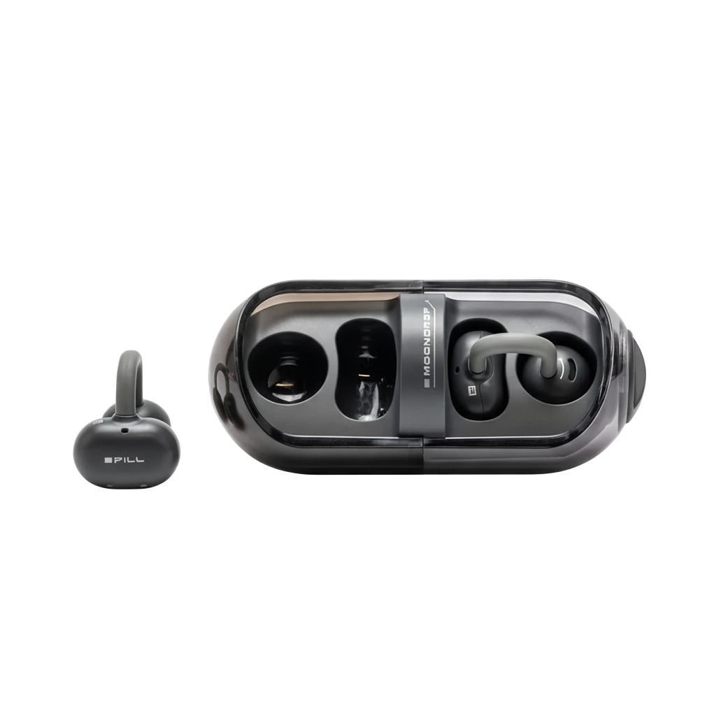 PILL Ear-clip Wireless Headphone (OWS) | Black