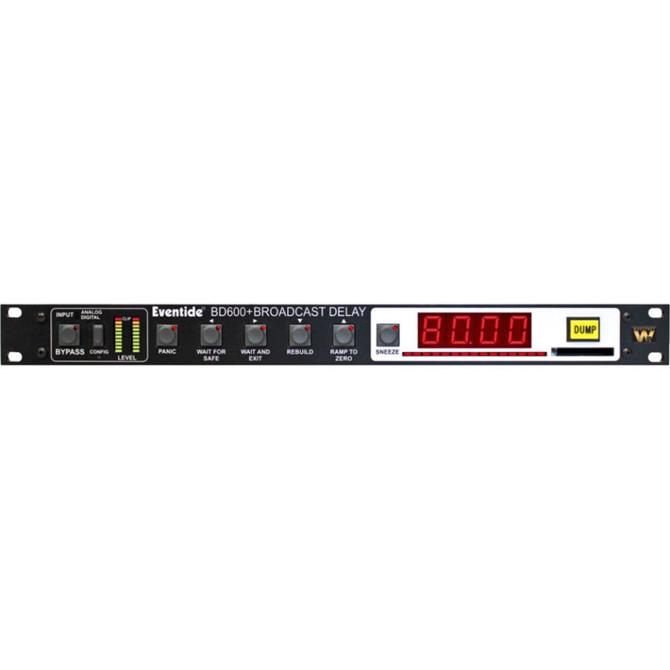 BD600W+ Broadcast Profanity Delay with WheatNet-IP