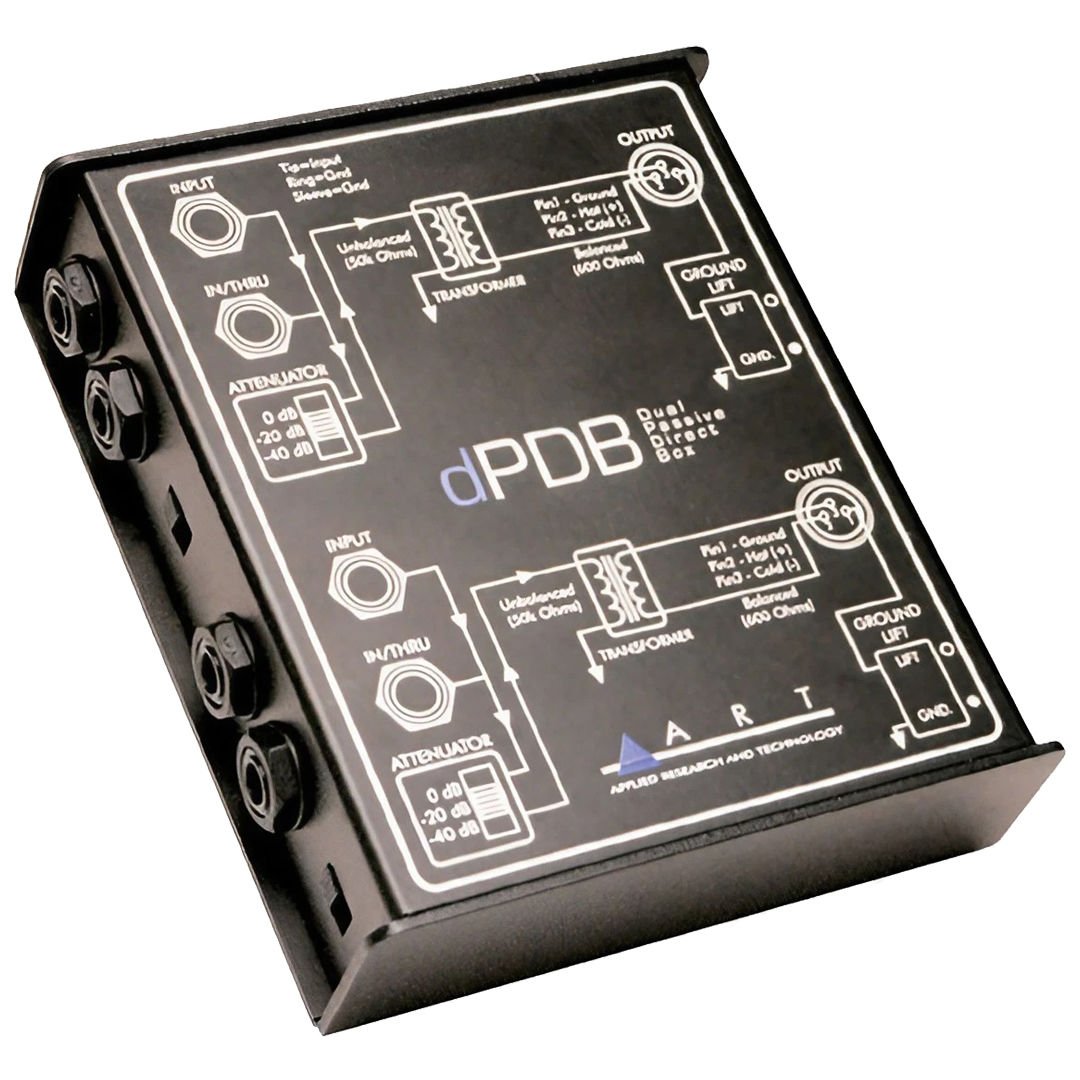 dPDB - 2 Kanal Pasif DI Box