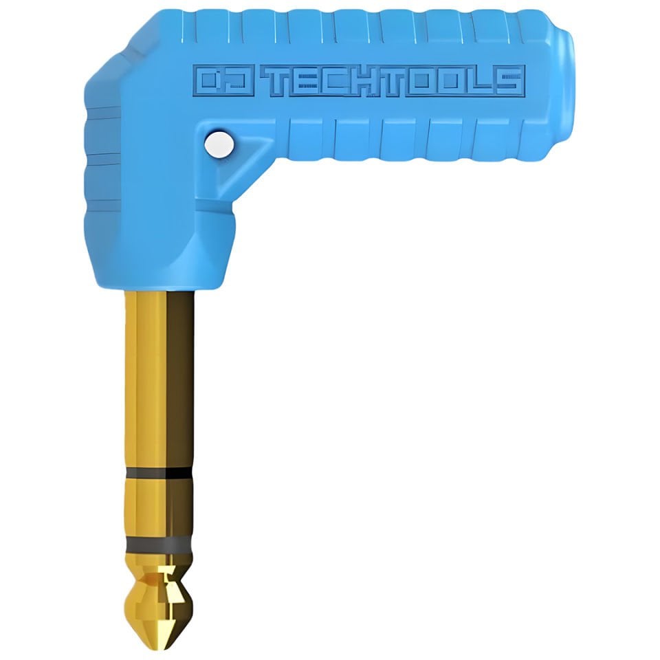 Chroma Jacks (Blue) | 6.3mm Erkek - 3.5mm Dişi Stereo Kulaklık Ses Adaptörü