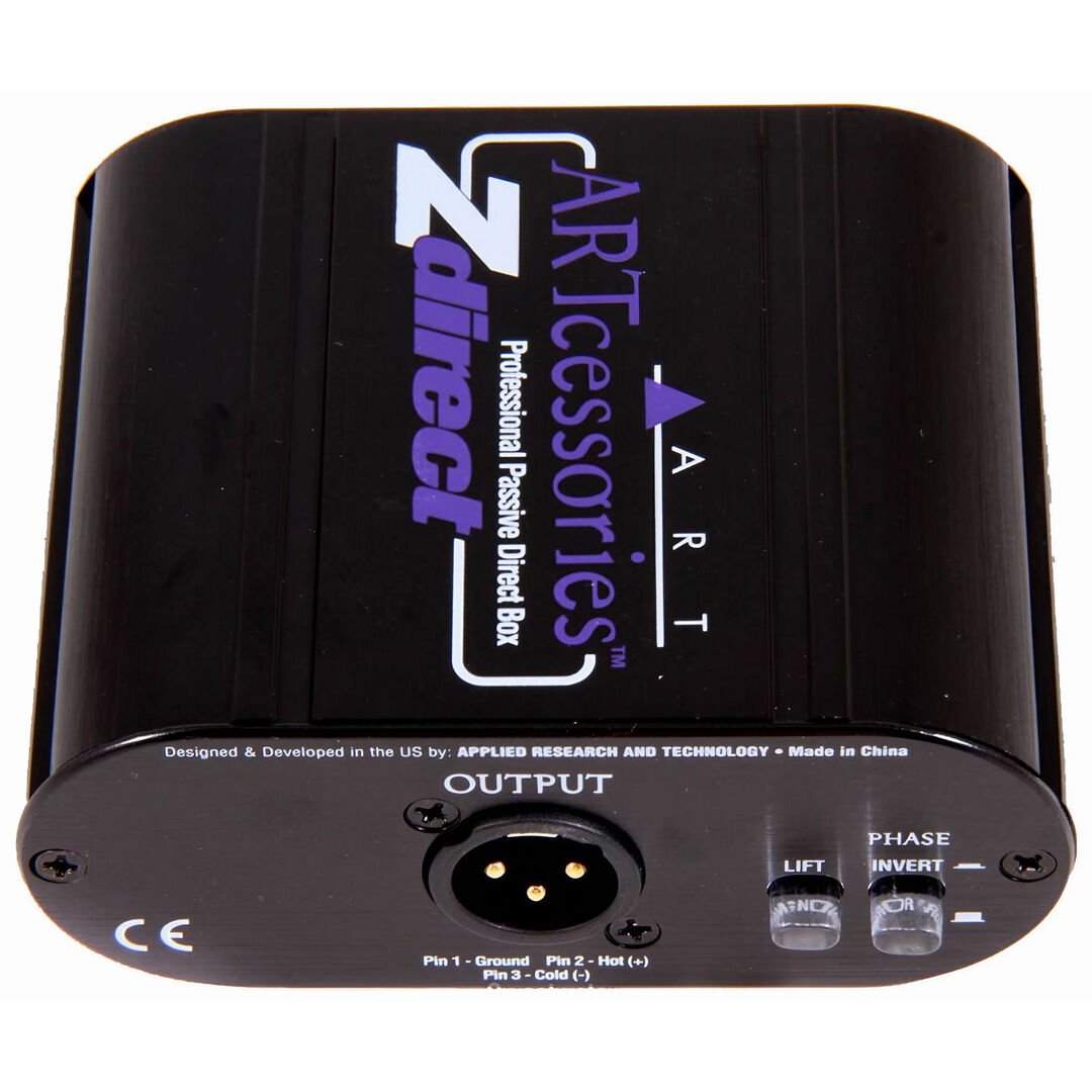 ART Zdirect Tek Kanal Pasif DI Box / Direct Box