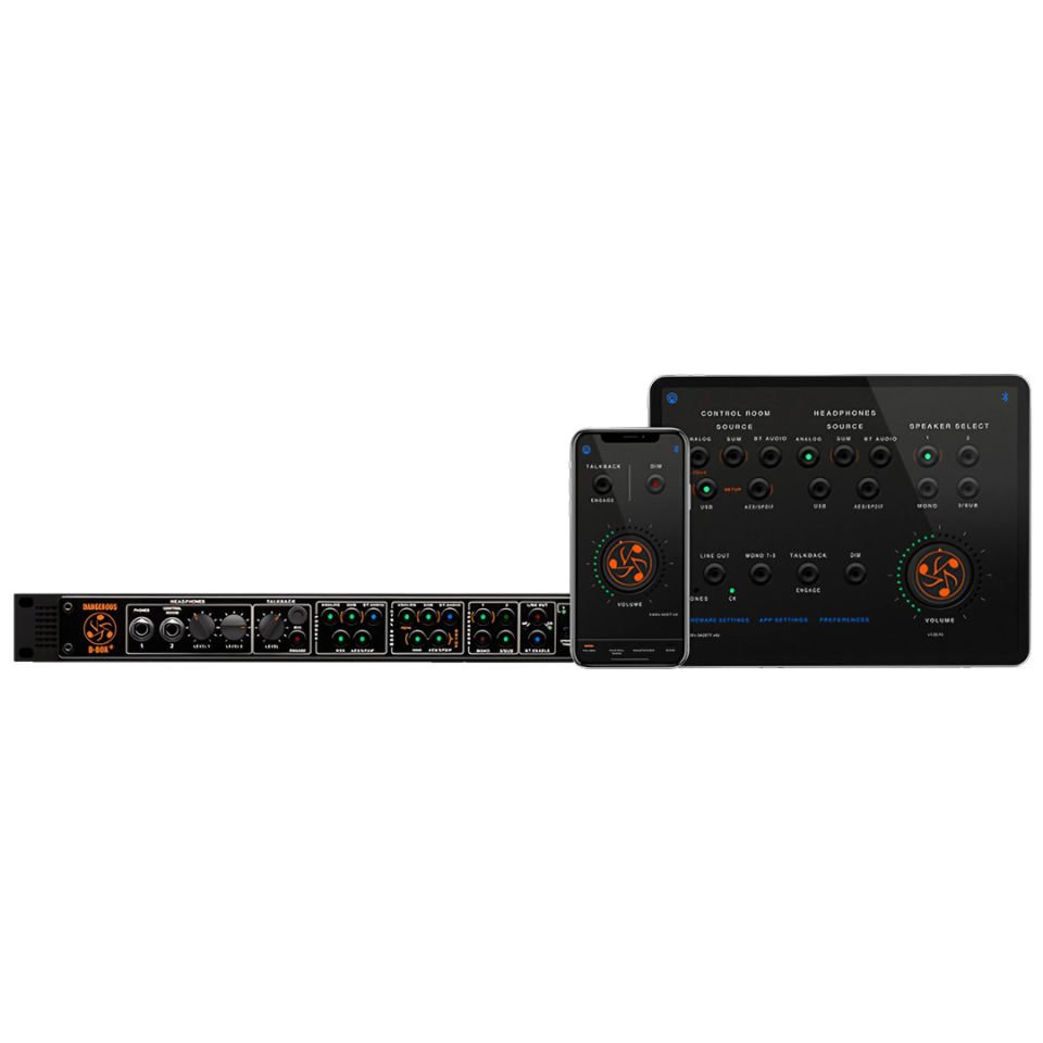 【完動美品】DANGEROUS MUSIC D-BOX + 定価495,000円 Dangerous Music D-Box+ | Monitor Kontroller & Summing Mixer