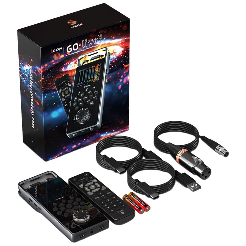 GoLive Pro | Taşınabilir USB-C Ses Kartı