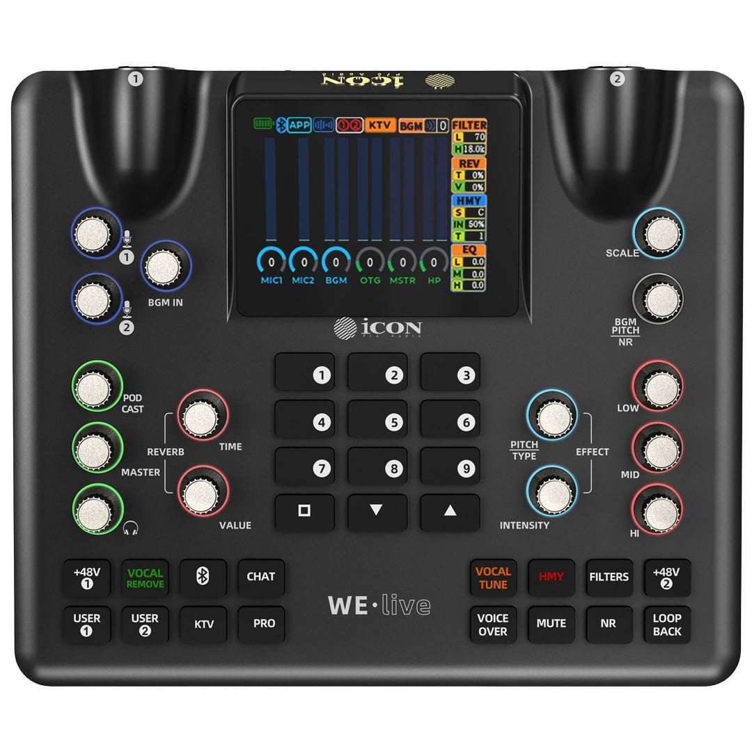 WeLive | Portable Streaming Interface with Bluetooth