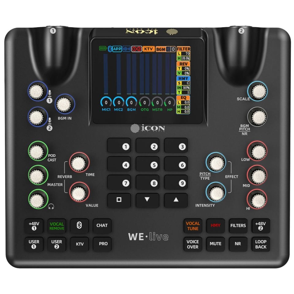 Icon Pro Audio WeLive Portable Streaming Interface with Bluetooth