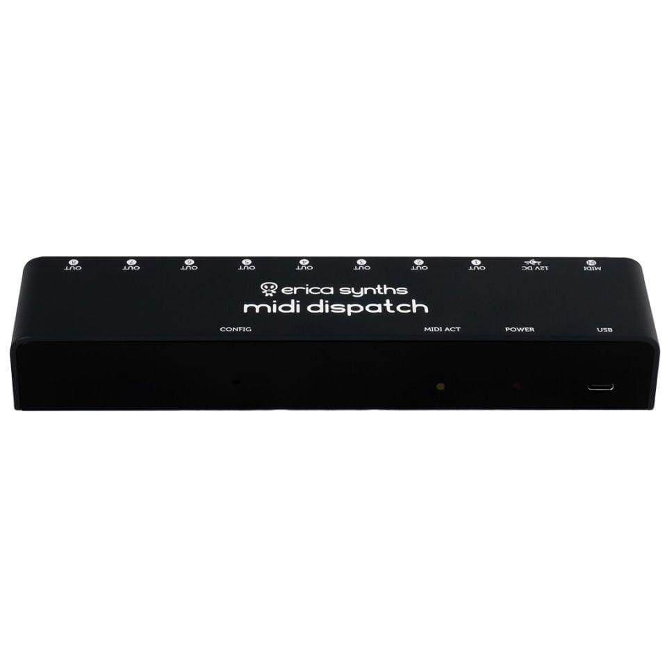 MIDI Dispatch (Thru Box II) 1x8 MIDI Splitter and Interface